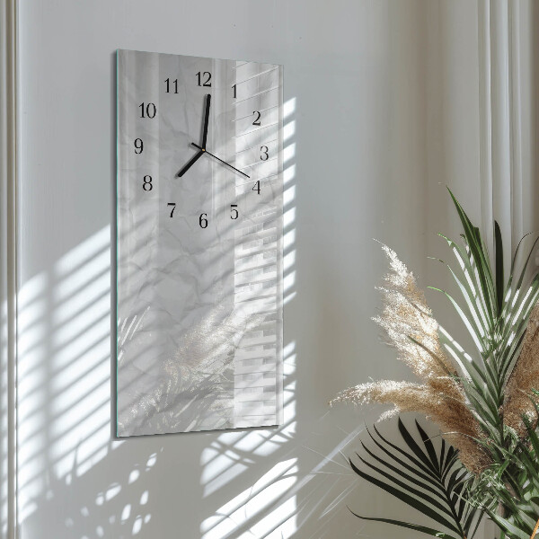 Orologio verticale Foglio di carta