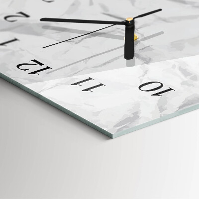 Orologio verticale Foglio di carta