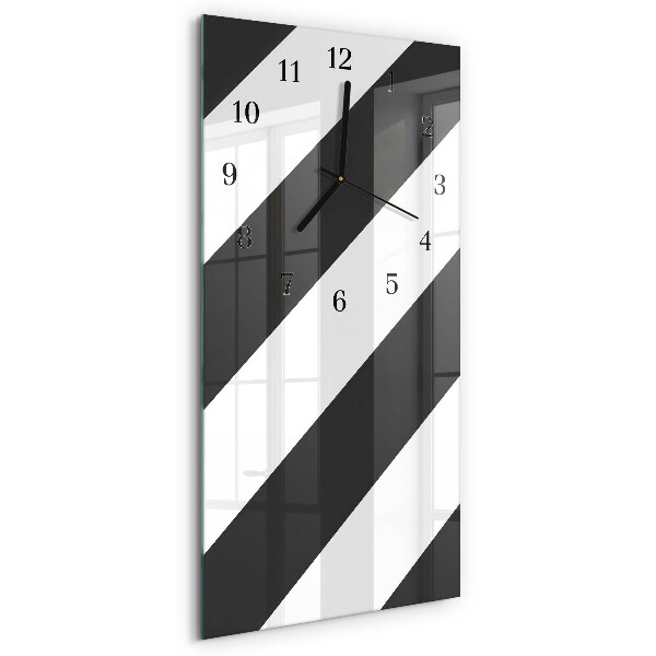 Orologio verticale Strisce