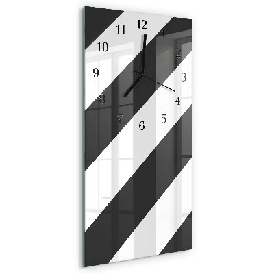 Orologio verticale Strisce