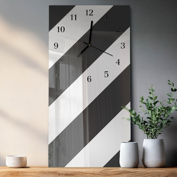 Orologio verticale Strisce