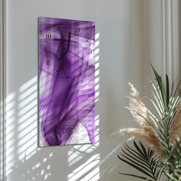 Orologio verticale Viola Fantasia