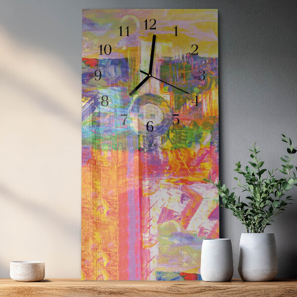 Orologio verticale Caos