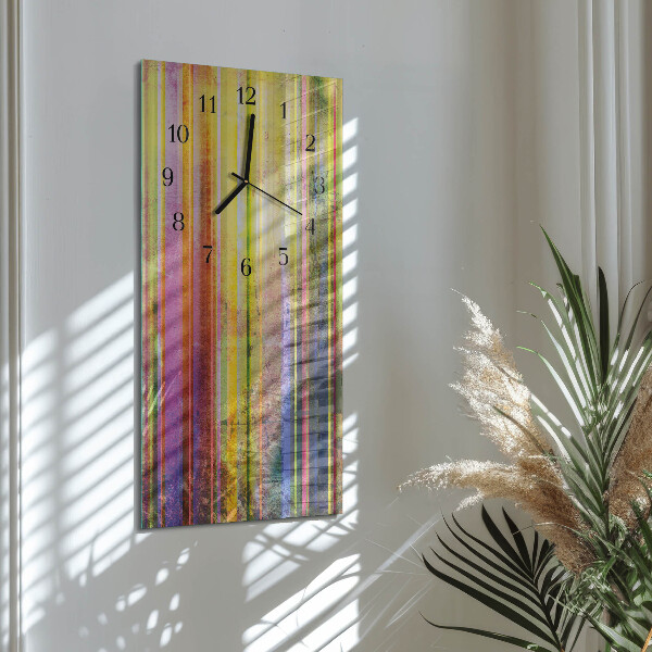 Orologio verticale Legna