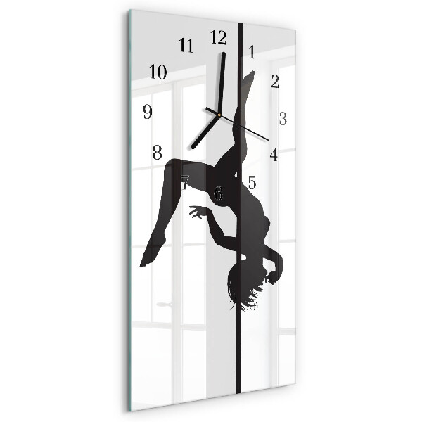 Orologio verticale ballerina di pole dance