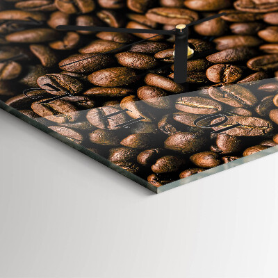Orologio verticale chicchi di caffè