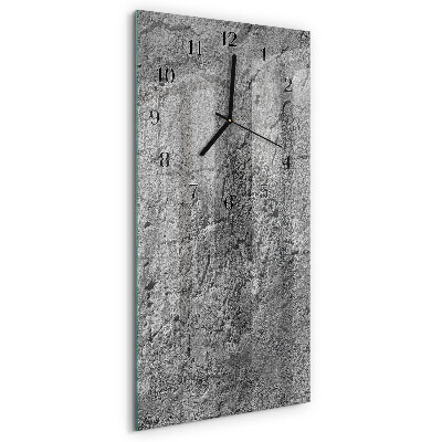 Orologio verticale Muro in cemento