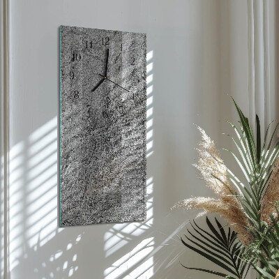 Orologio verticale Muro in cemento