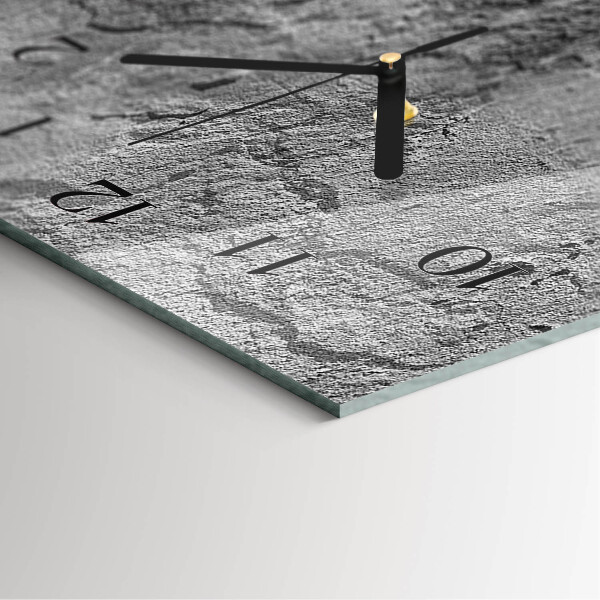 Orologio verticale Muro in cemento
