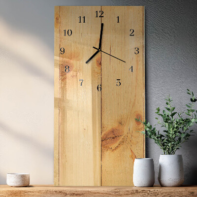 Orologio verticale Legna