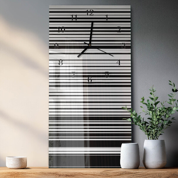 Orologio verticale Strisce