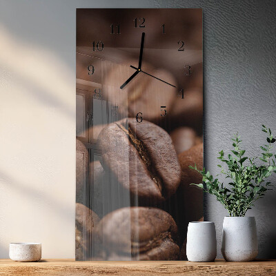Orologio verticale chicchi di caffè