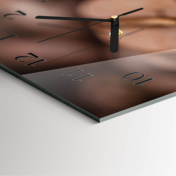 Orologio verticale chicchi di caffè