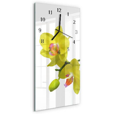 Orologio verticale Orchidea