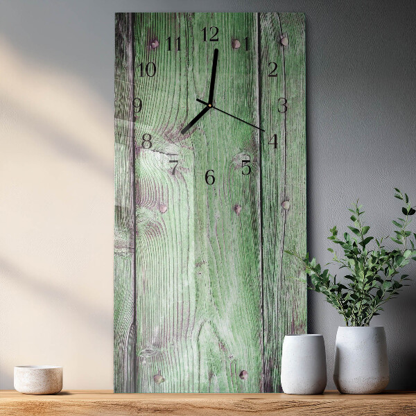 Orologio verticale Tavola di legno