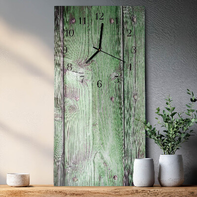 Orologio verticale Tavola di legno