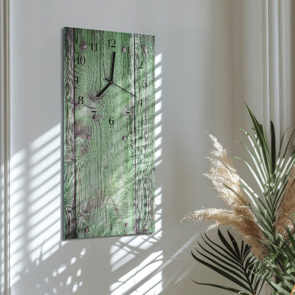 Orologio verticale Tavola di legno