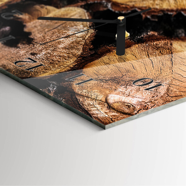 Orologio verticale Venature del legno