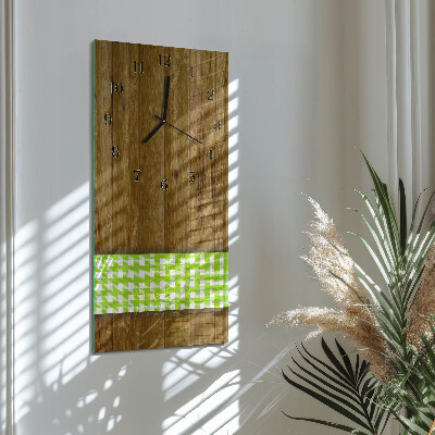 Orologio verticale Tavolo in legno
