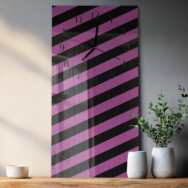 Orologio verticale Strisce