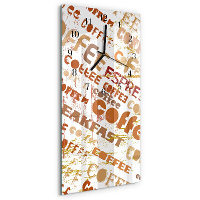 Orologio verticale Caffè
