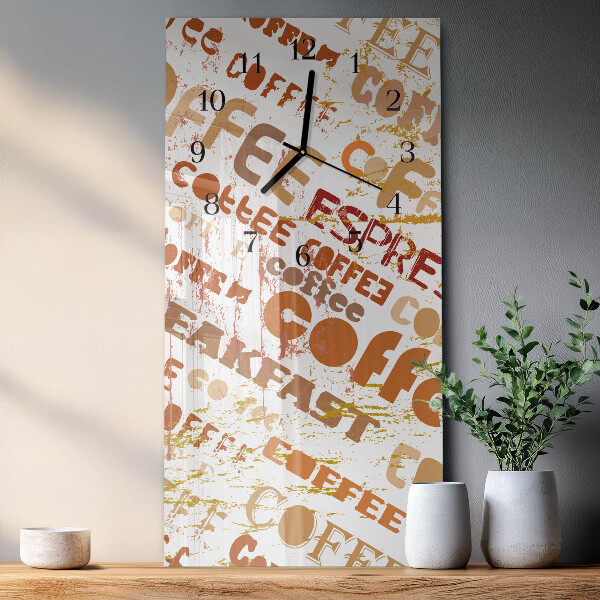 Orologio verticale Caffè