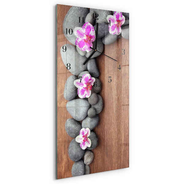 Orologio verticale Pietre per orchidee