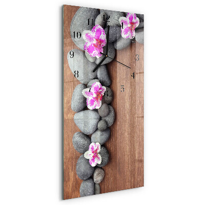 Orologio verticale Pietre per orchidee