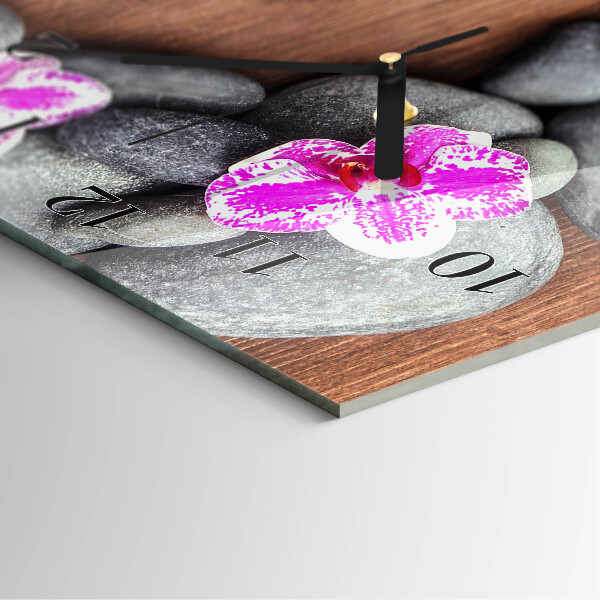 Orologio verticale Pietre per orchidee