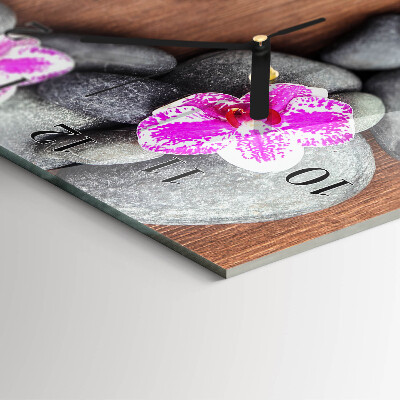 Orologio verticale Pietre per orchidee