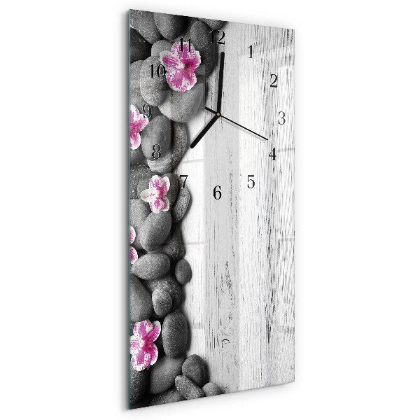 Orologio verticale Pietre per orchidee