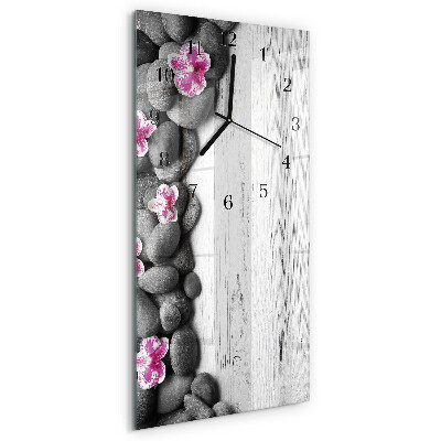 Orologio verticale Pietre per orchidee