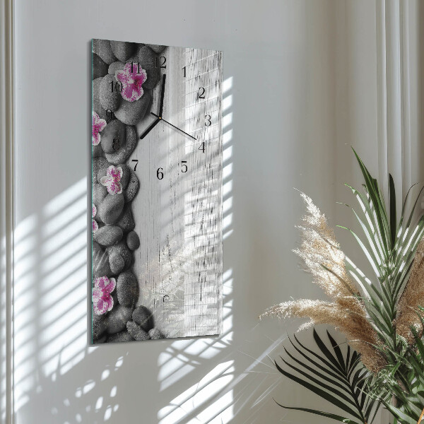 Orologio verticale Pietre per orchidee