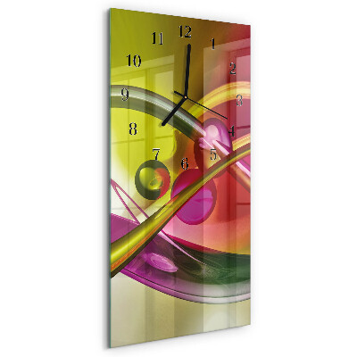 Orologio verticale Astrazione