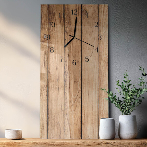 Orologio verticale Legna