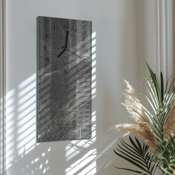 Orologio verticale Muro di pietra
