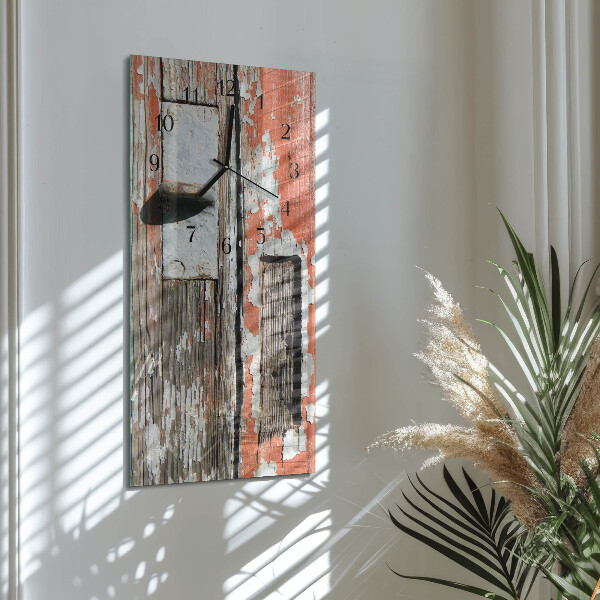 Orologio verticale Porte in legno