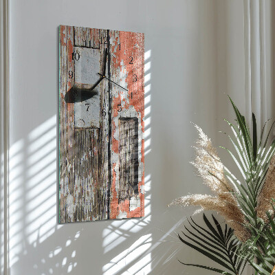 Orologio verticale Porte in legno