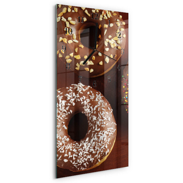 Orologio verticale ciambelle