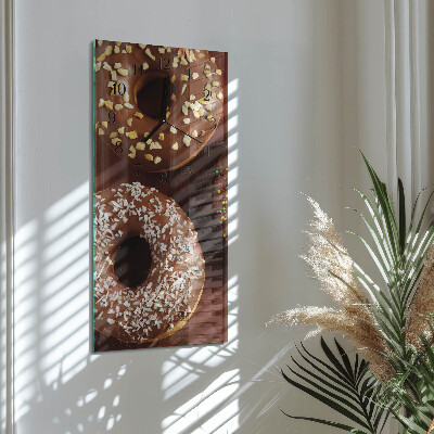 Orologio verticale ciambelle