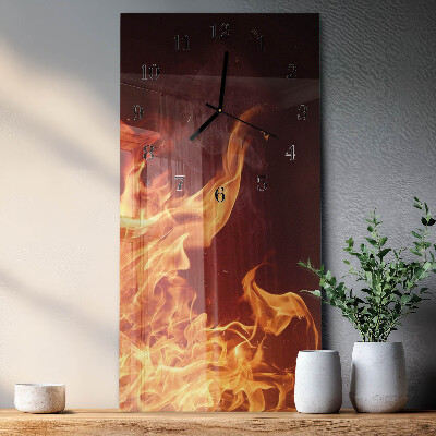 Orologio verticale Fuoco