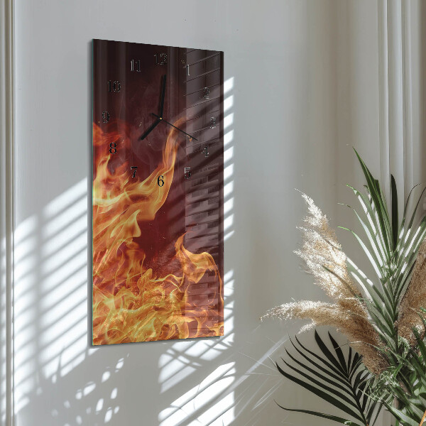 Orologio verticale Fuoco
