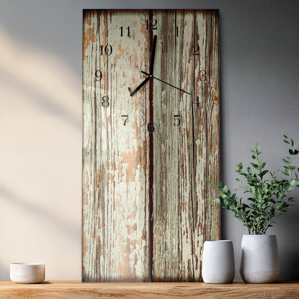Orologio verticale Parete in legno