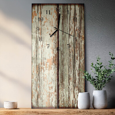 Orologio verticale Parete in legno