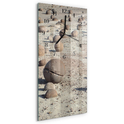 Orologio verticale Pietre da spiaggia