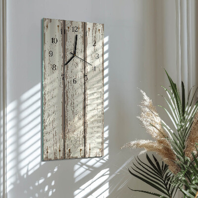 Orologio verticale Tavole di legno