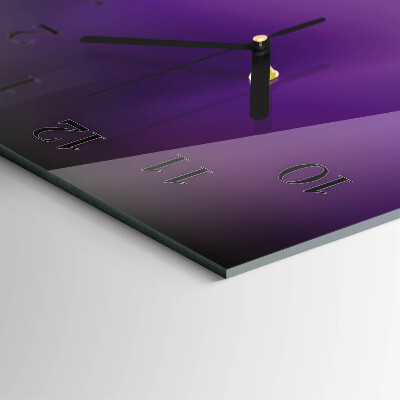 Orologio verticale Onde di viola
