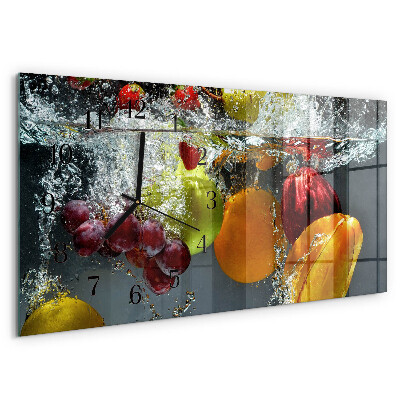 Orologio rettangolare Frutta