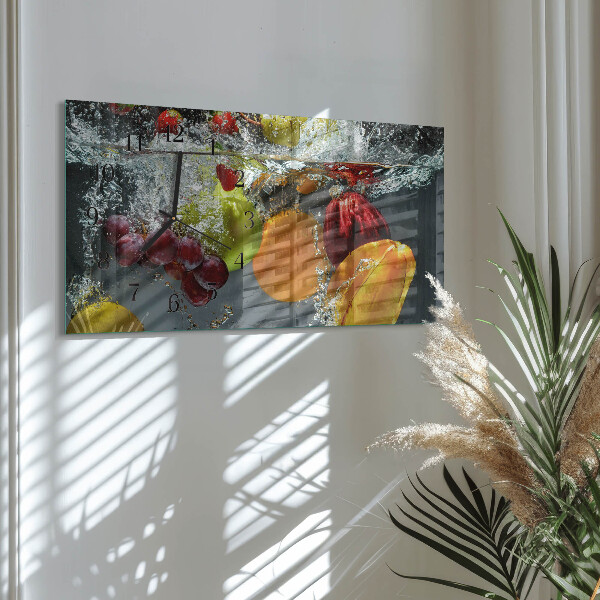 Orologio rettangolare Frutta