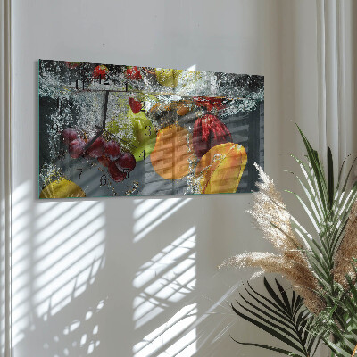 Orologio rettangolare Frutta